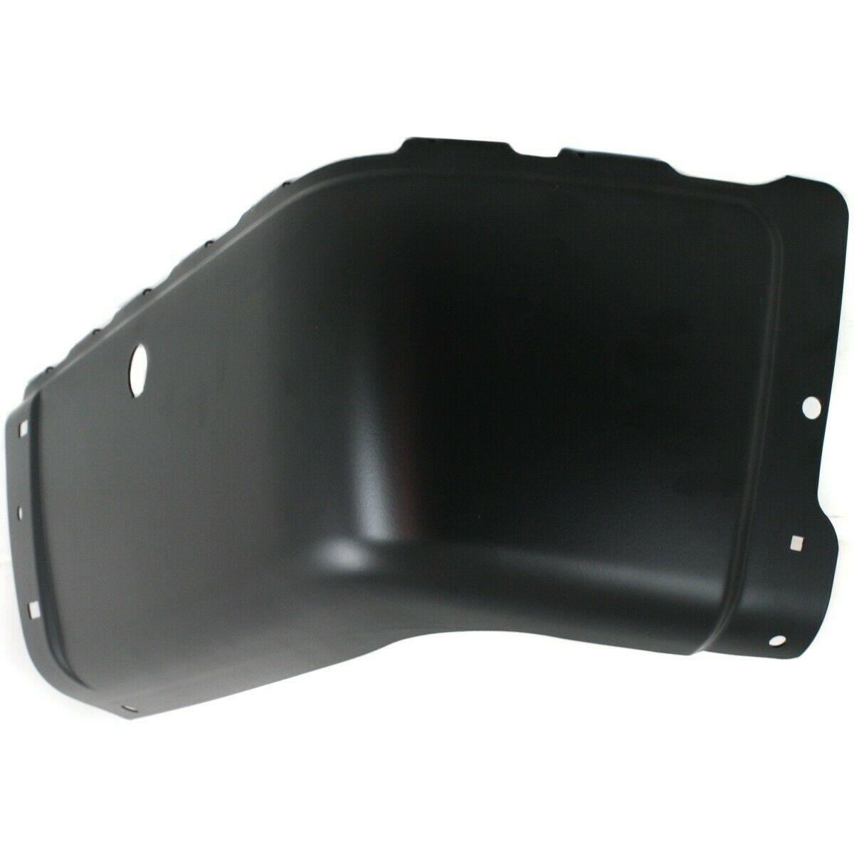 2011-2014 Chevrolet Silverado 2500 Bumper End Rear Passenger Side Black With Sensor Hole Steel , GM1105148. Made with quality materials.