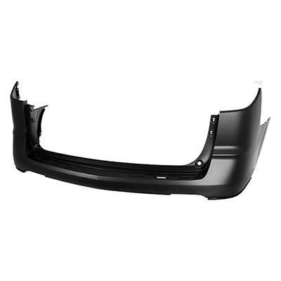 2013-2017 Chevrolet Traverse Rear Upper Bumper Primed Without Sensor Hole , GM1114104. Precision fitment for collision repair.