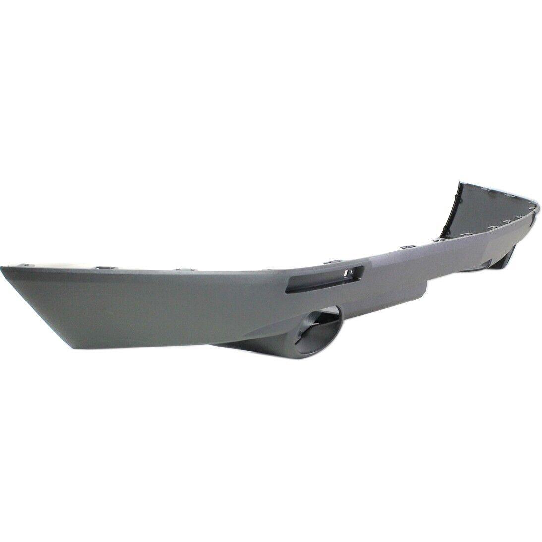 2010-2016 Cadillac SRX Rear Lower Bumper Textured , GM1115100. Side view of the replacement part.
