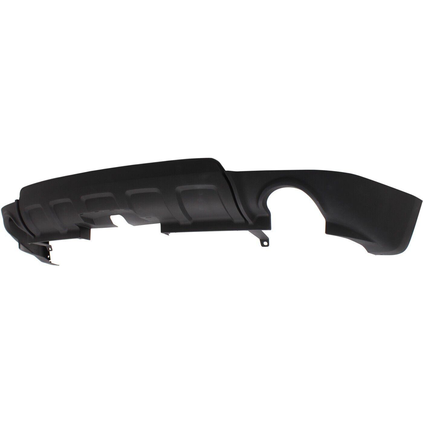 2010-2015 Chevrolet Equinox Valance Rear Lt Without Sensor/Mldg With Dual Exhaust , GM1195121. Installed view for reference.