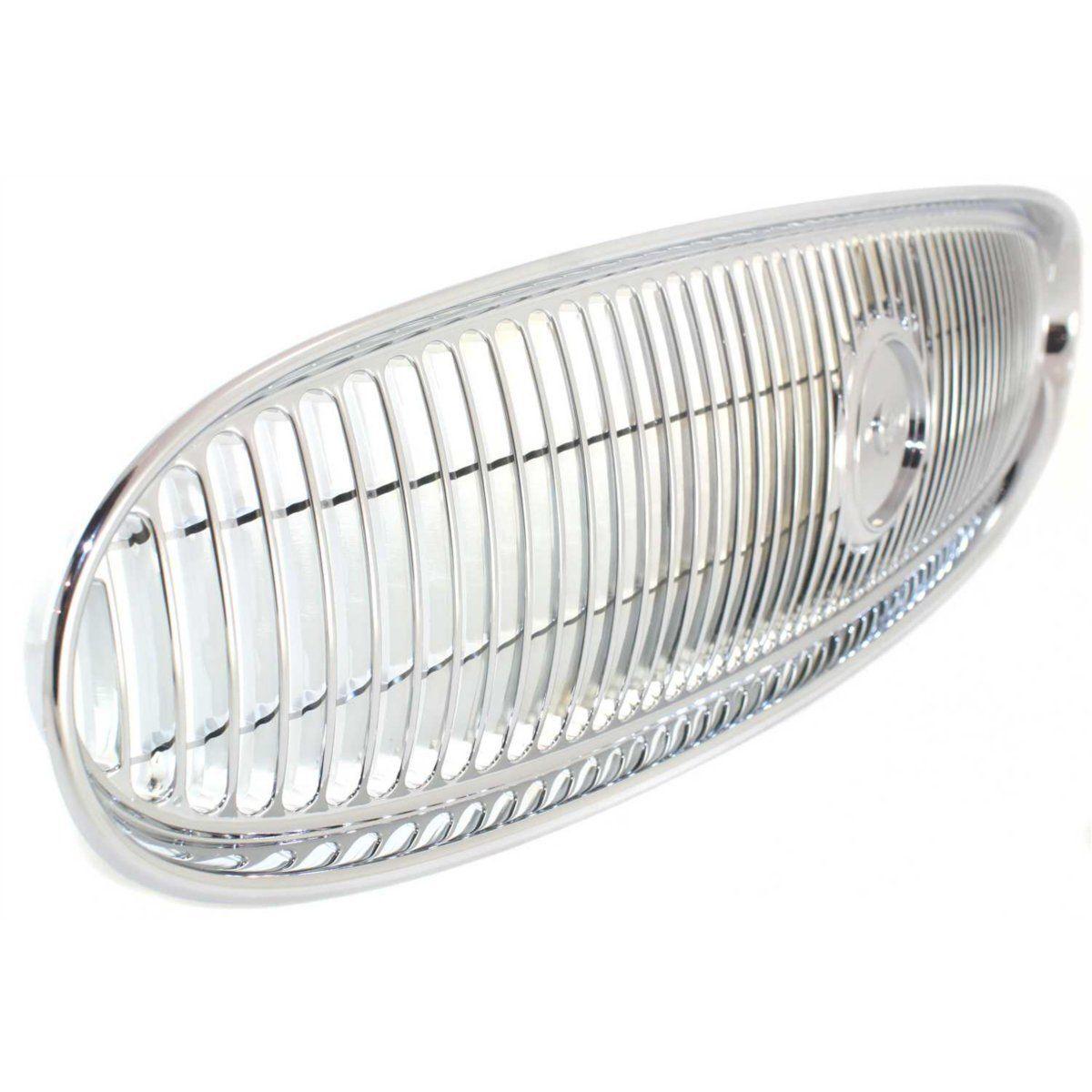 2000-2005 Buick Lesabre Grille All Chrome , GM1200427. Designed for OEM alignment.