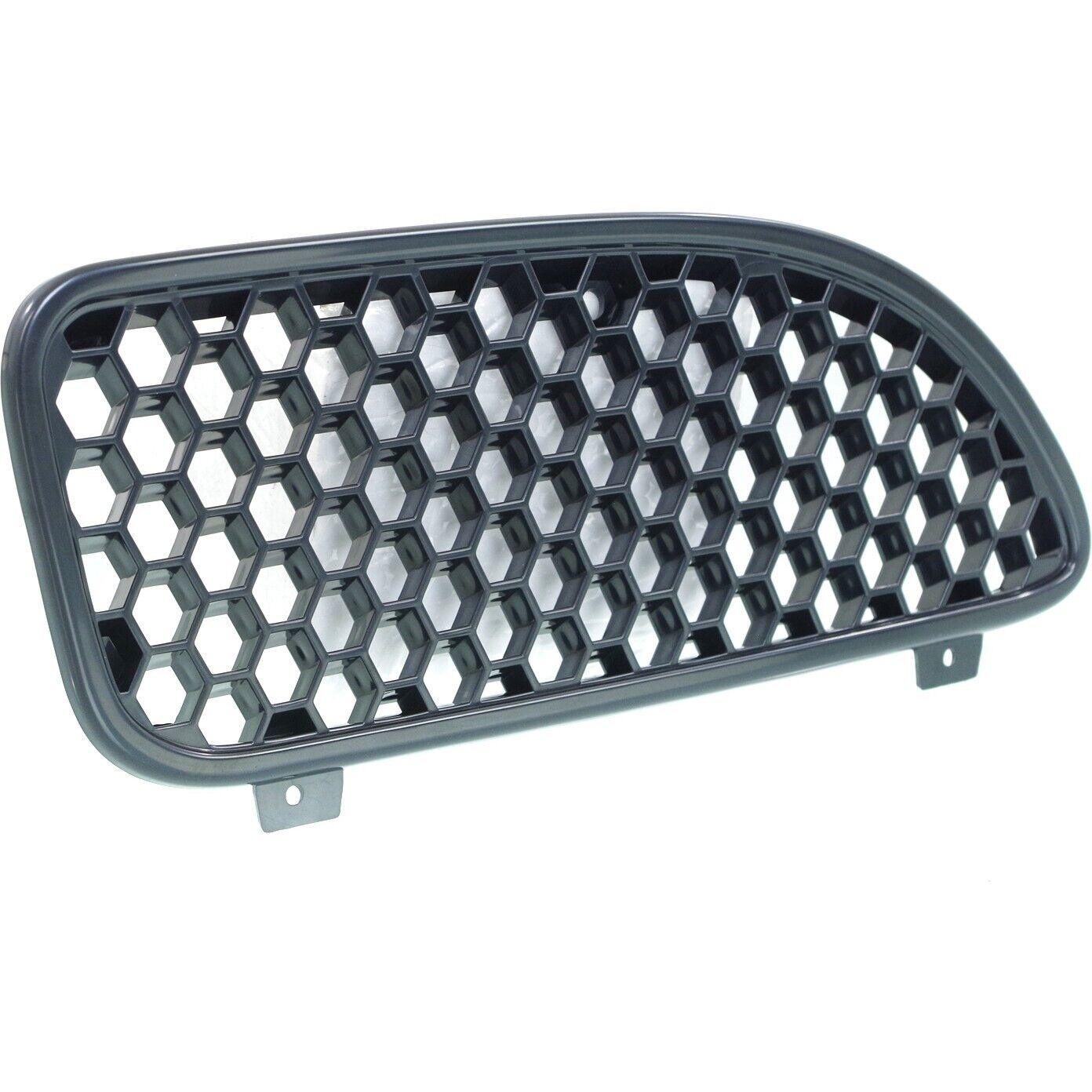2002-2005 Pontiac Grand Am Grille Passenger Side Matte-Black Se , GM1200480. Direct fit for easy installation.