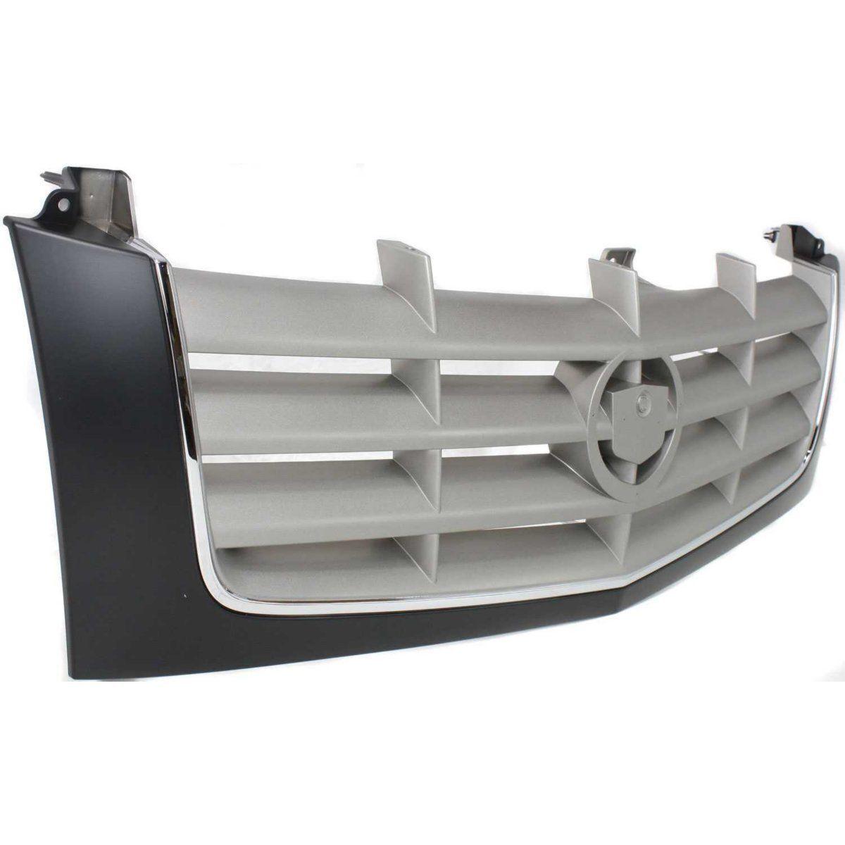 2003-2006 Cadillac Escalade Grille Chrome/Silver/Black , GM1200509. Direct fit for easy installation.