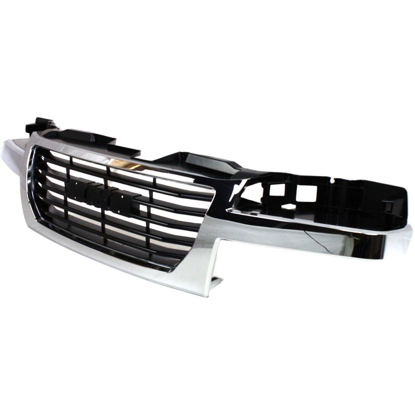 2004-2012 Gmc Canyon Grille Chrome Frame With Black Center , GM1200530. High-strength and long-lasting.