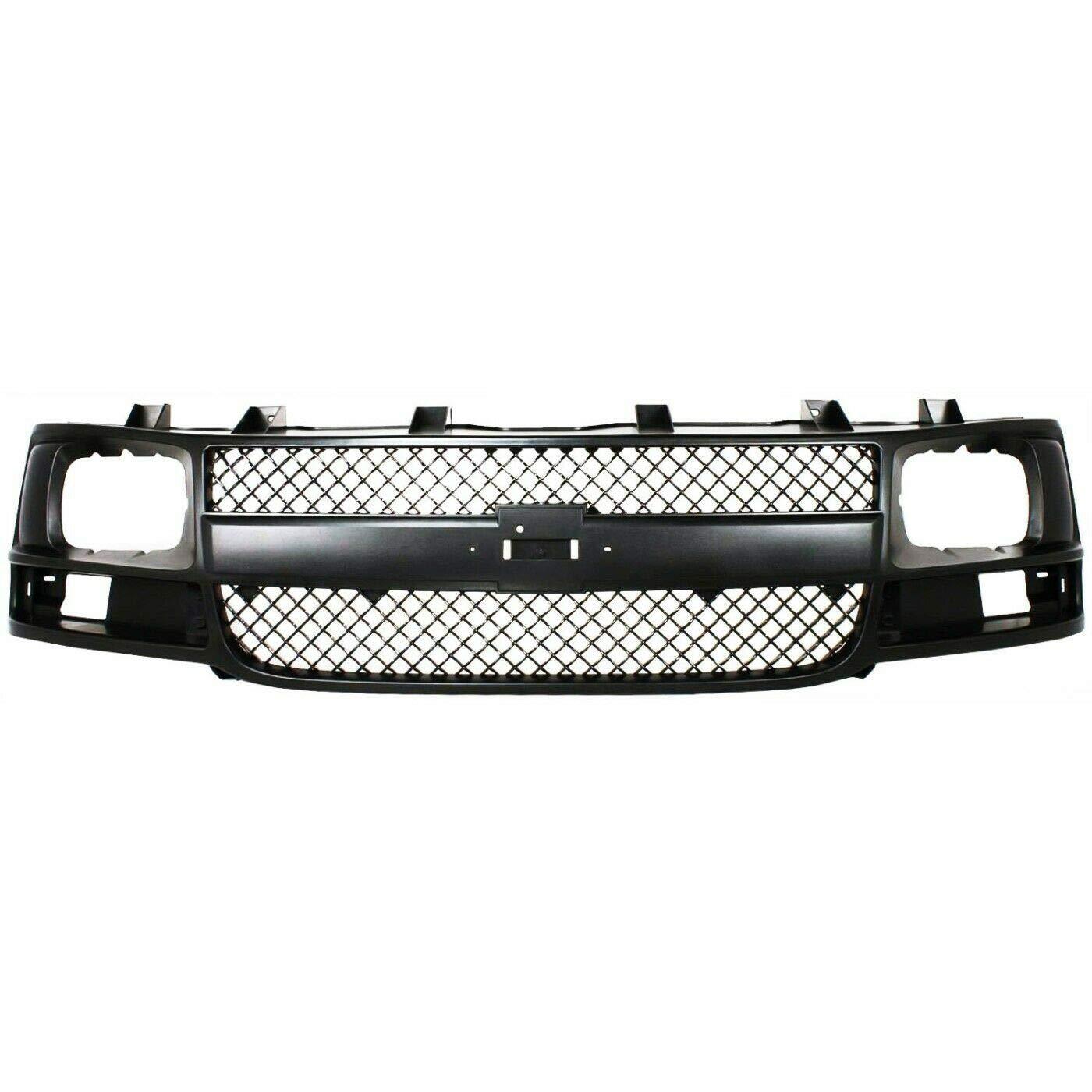 2003-2017 Chevrolet Express Van Grille Gray With Sealed Beam Head Lamp , GM1200538. OEM-quality exterior component.
