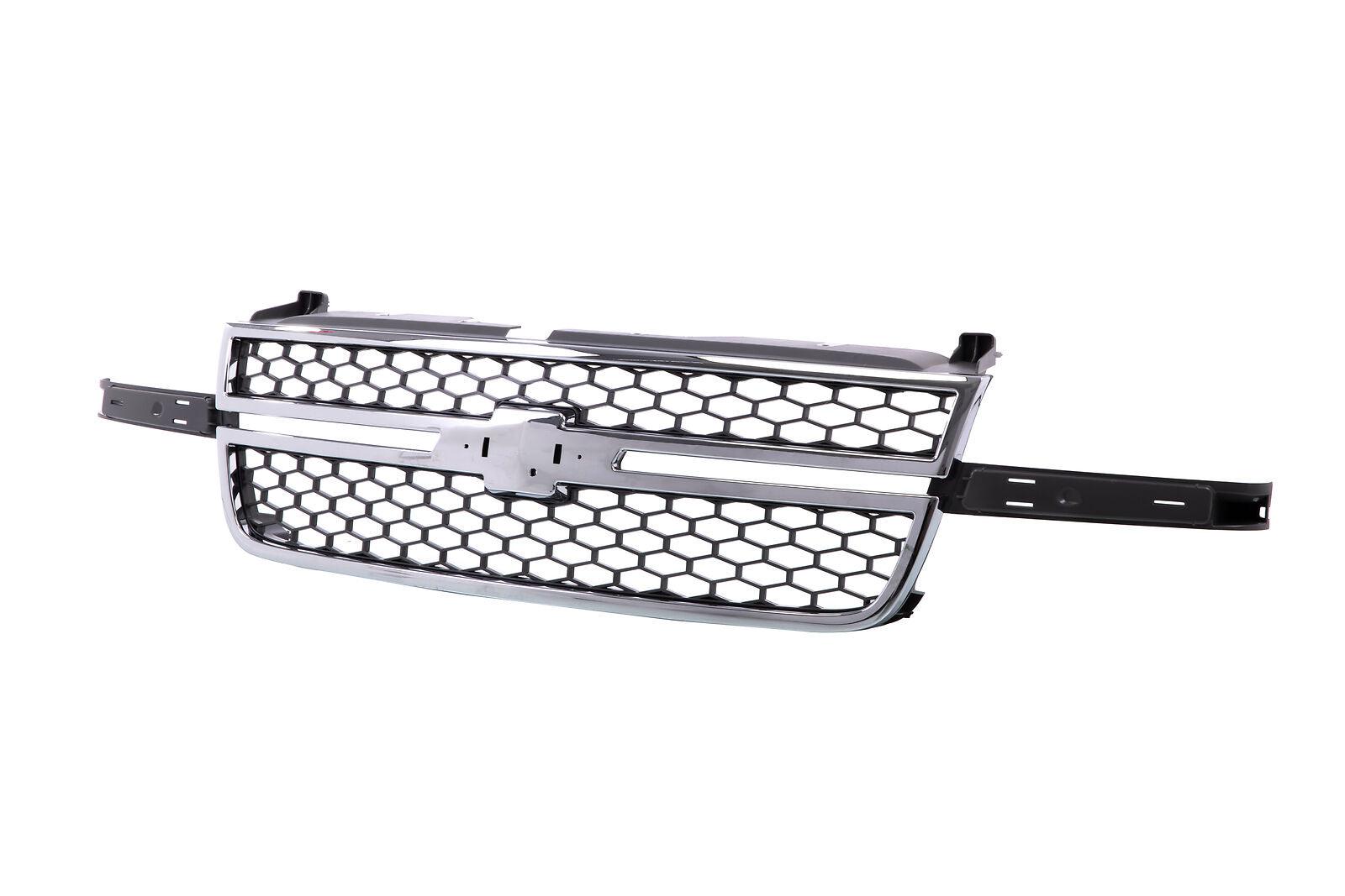 2007 Chevrolet Silverado Classic Grille Chrome Frame , GM1200546. Exact fit for vehicle restoration.