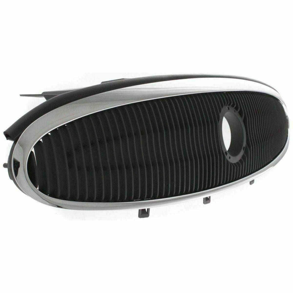 2005-2007 Buick Allure Grille Darkk Gary With Chrome Frame , GM1200561. Direct fit for easy installation.