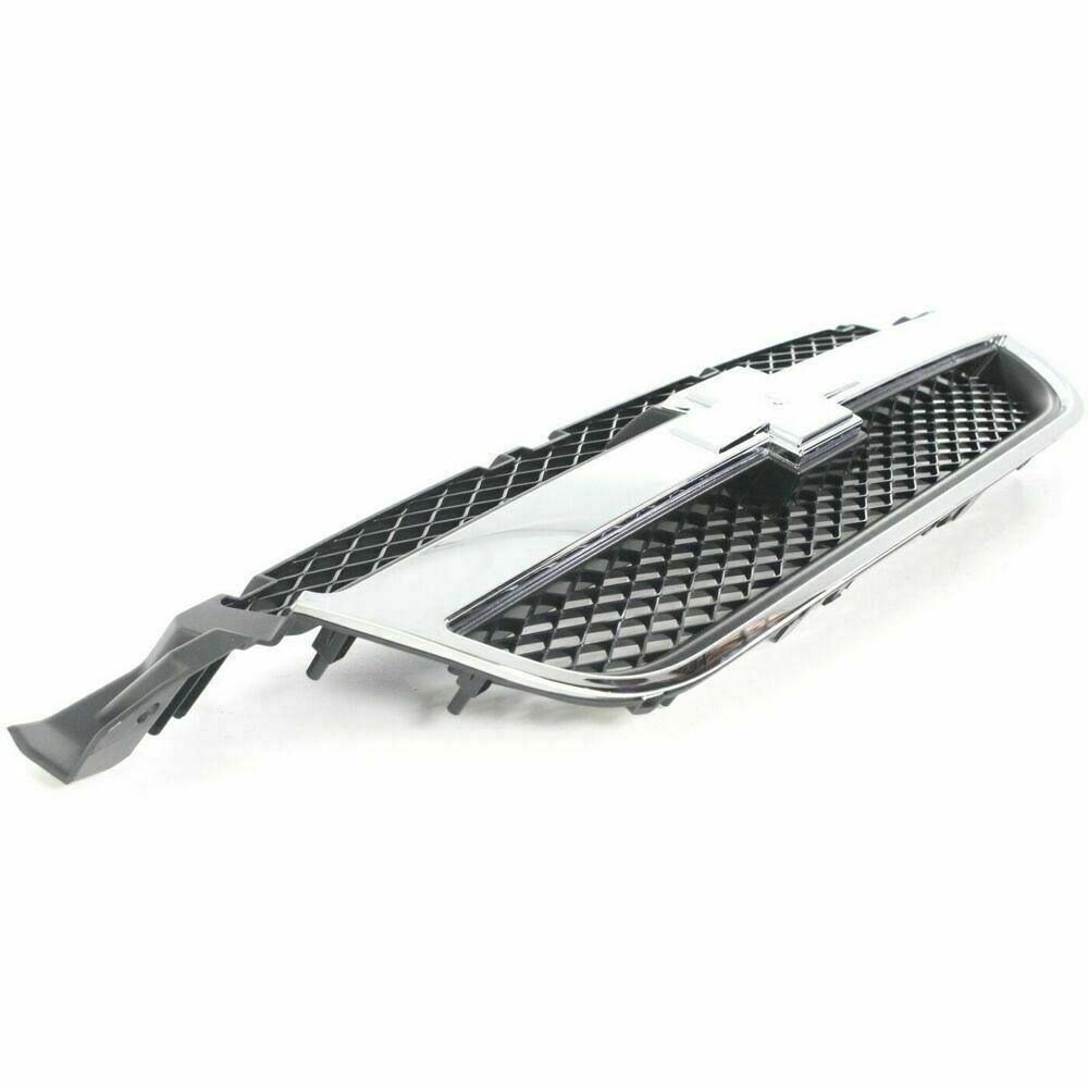2007-2011 Chevrolet Aveo Sedan Grille Chrome/Black , GM1200577. High-quality aftermarket part.