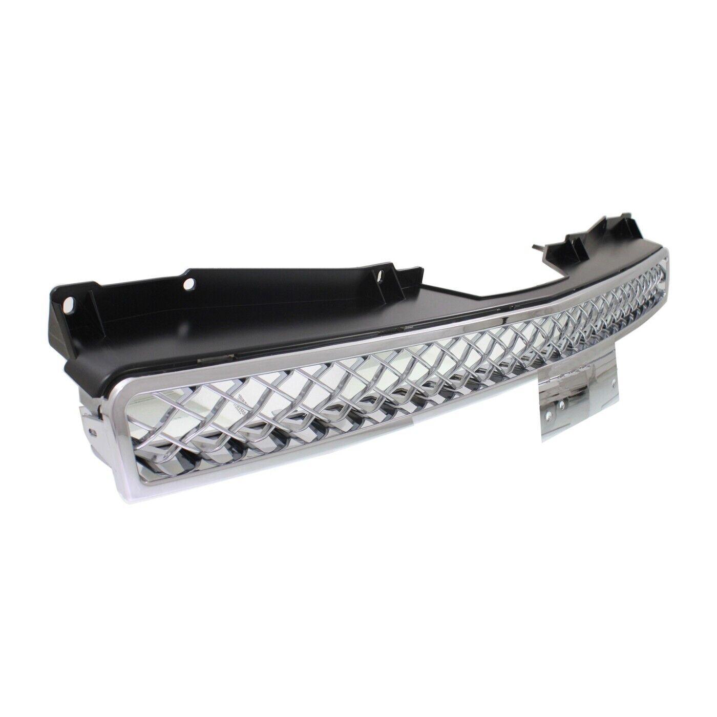 2007-2013 Chevrolet Avalanche Grille Upper Chrome Without Off Road , GM1200590. Professional-grade auto body part.