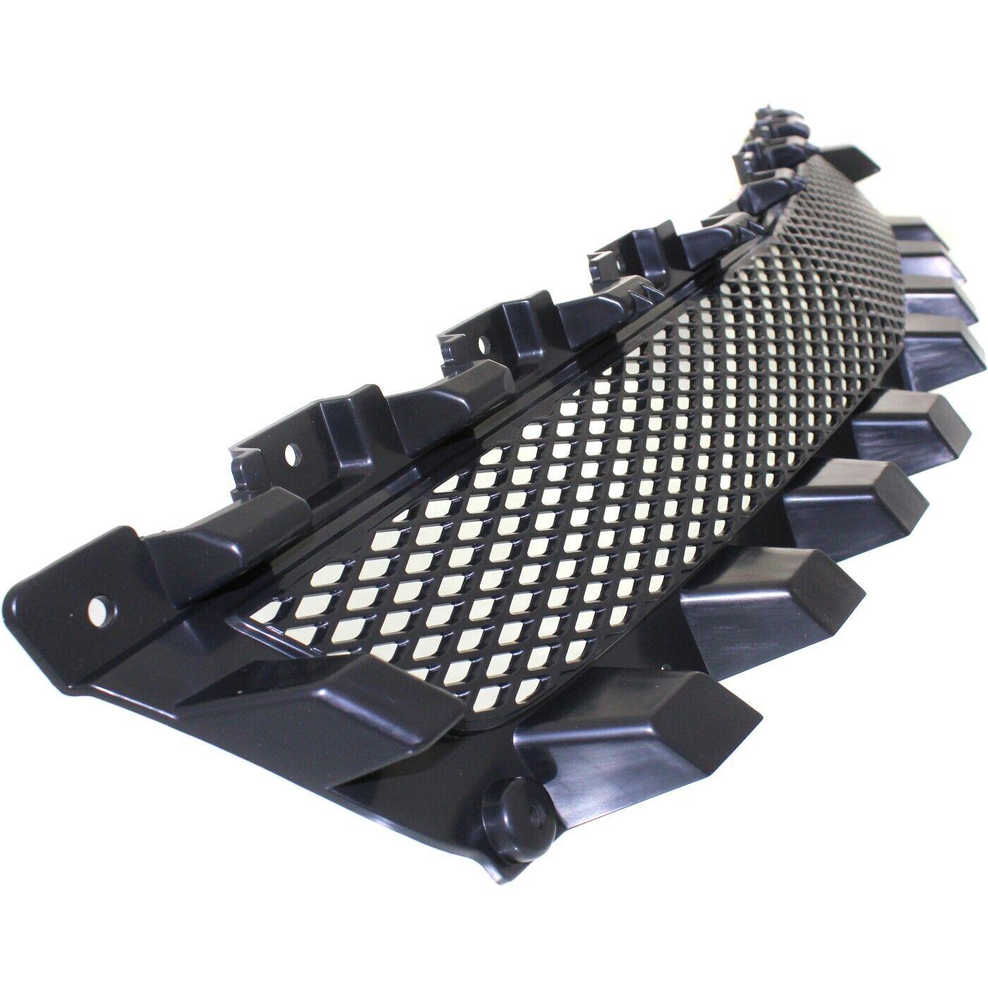2008-2010 Chevrolet Malibu Hybrid Grille Upper Black , GM1200601. Installed view for reference.