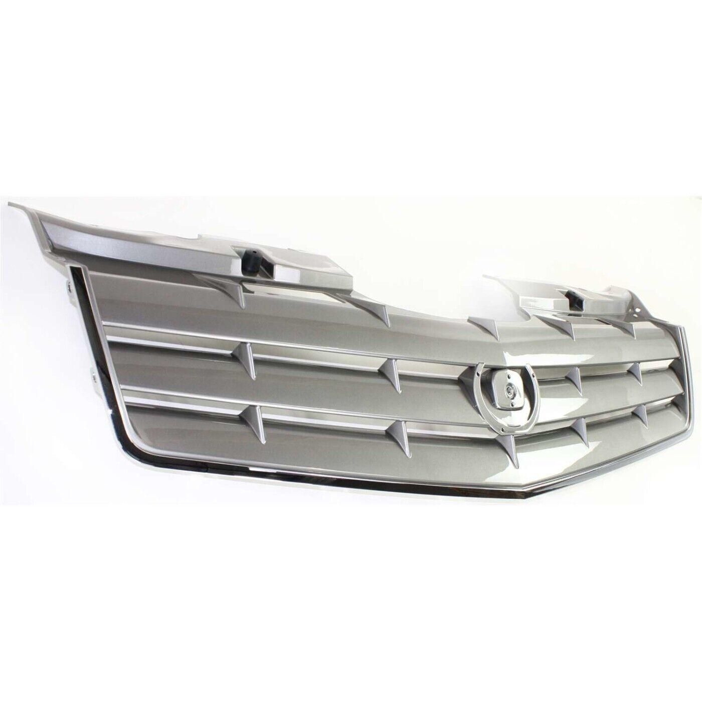 2006-2009 Cadillac SRX Grille Chrome Silver Without Sports , GM1200612. OEM-quality exterior component.