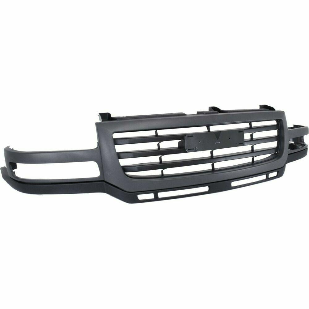 2003-2007 Gmc Sierra 1500 Grille Ptm Black With Gray Moulding 2500Hd/3501 , GM1200627. Lightweight yet durable construction.