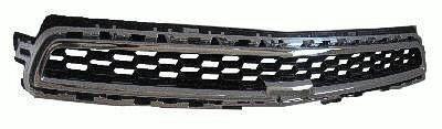 2013 Chevrolet Malibu Grille Upper Gray With Chrome Mldg , GM1200646. Precision fitment for collision repair.