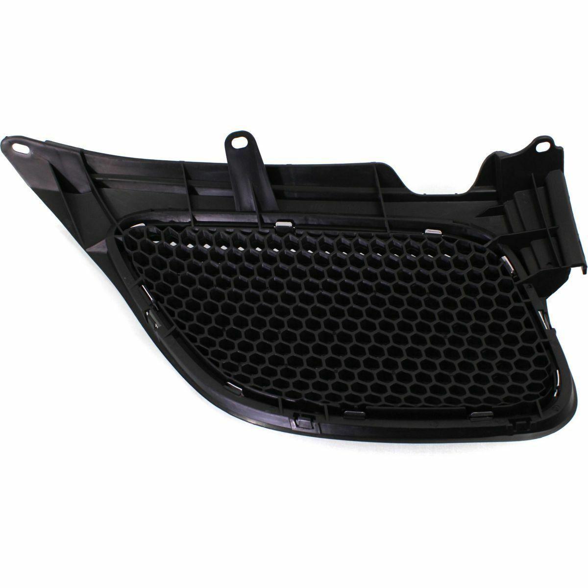 2005-2008 Pontiac Vibe Grille Driver Side Upper Matte-Dark Gray With Chrome Mldg , GM1200652. OEM-style replacement.
