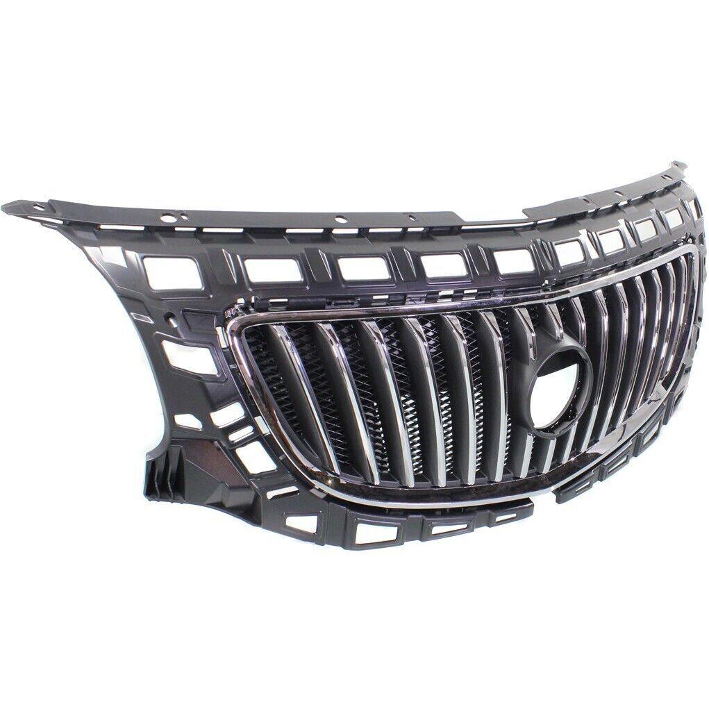 2011-2013 Buick Regal Grille Chrome/Black , GM1200653. Tested for reliable performance.