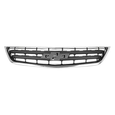 2014-2020 Chevrolet Impala Grille With Chrome Molding Matte Black Ls Model , GM1200684. High-quality aftermarket part.
