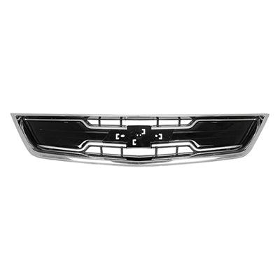 2014-2020 Chevrolet Impala Grille Black With Chrome Molding/Adaptive Control , GM1200688. OEM-style replacement.
