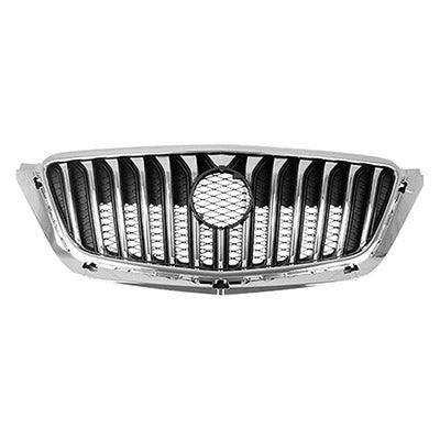 2013-2016 Buick Encore Grille Black With Chrome Moulding Awd 2017 , GM1200690. OEM-quality exterior component.