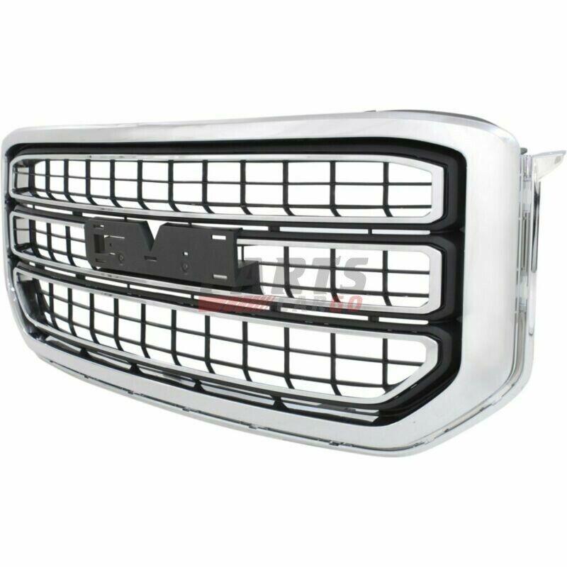 2015-2020 Gmc Yukon XL Grille Black/Chrome , GM1200702. Designed for OEM alignment.