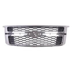 2015-2020 Chevrolet Tahoe Grille Black/Chrome , GM1200703. OEM-style replacement.