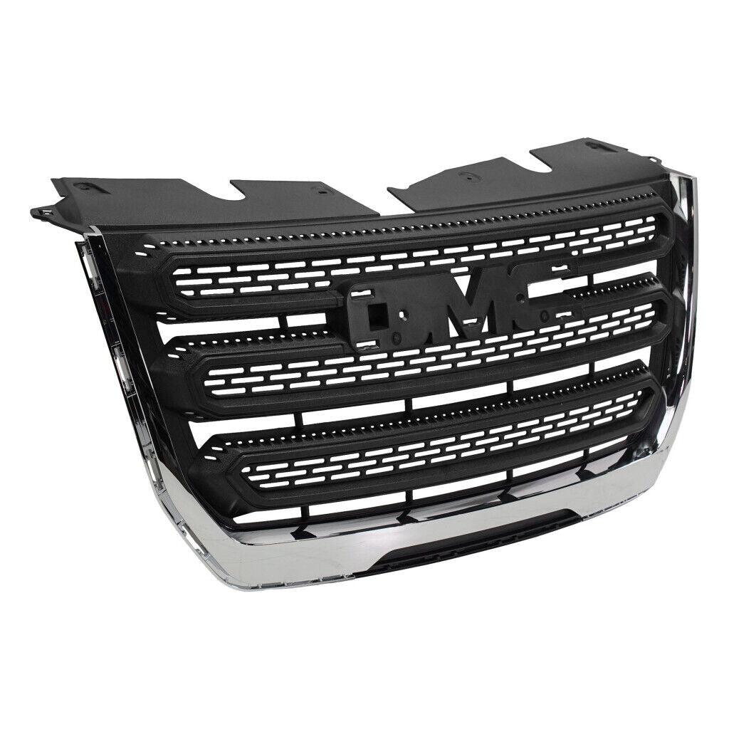2016-2017 Gmc Terrain Grille Black Center With Chrome Frame Sl/Sle Model , GM1200723. Precision fitment for collision repair.