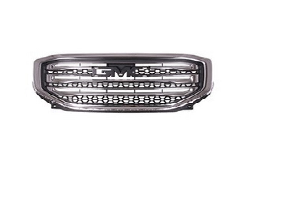 2017-2019 Gmc Acadia Grille Front Chrome Frame , GM1200752. Durable and impact-resistant.