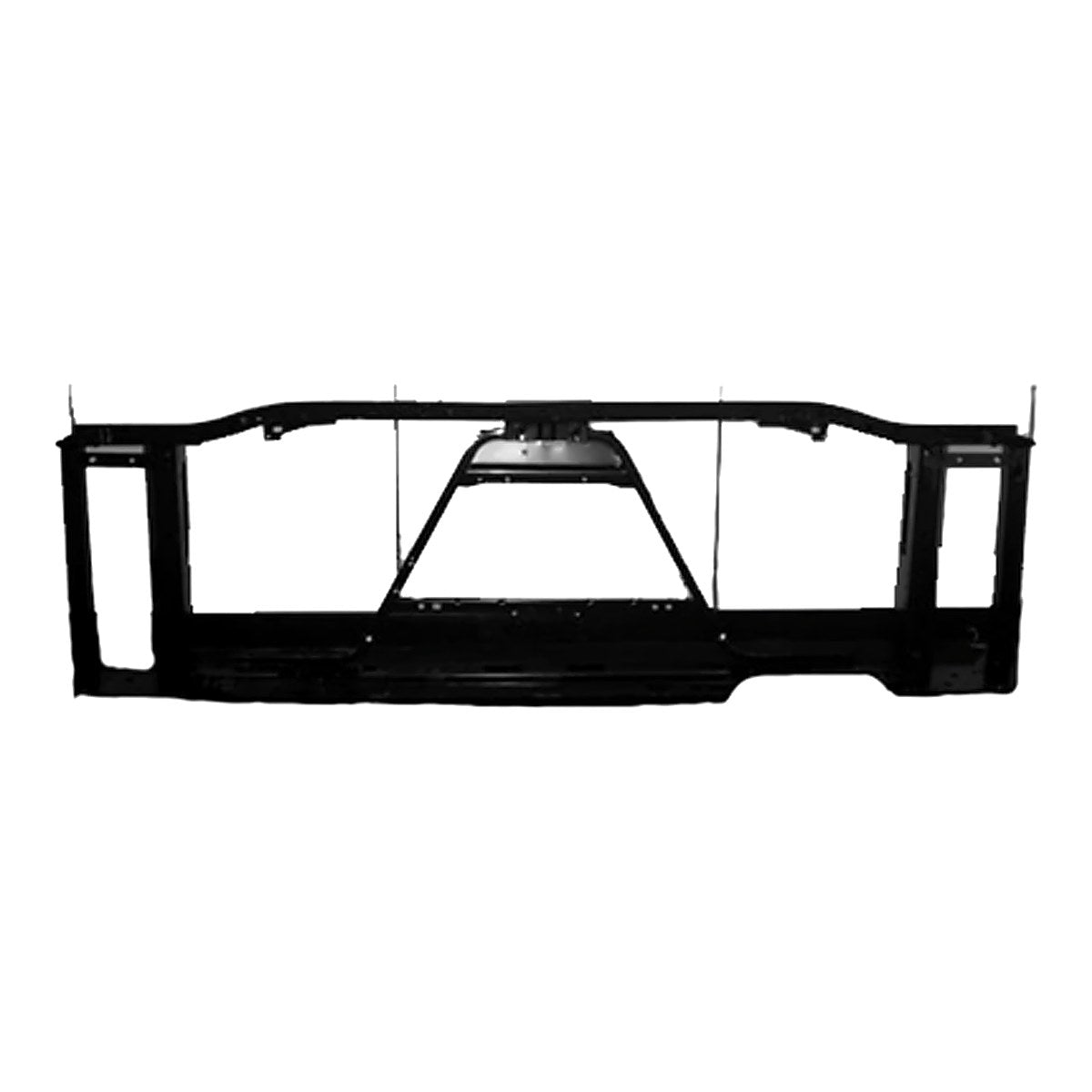2007-2009 GMC Sierra 1500 Radiator Support, gm1225266. Front view.