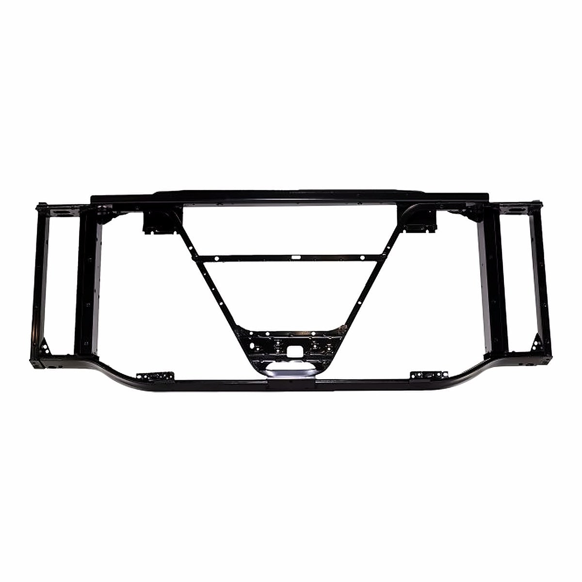 2007-GMC- Ierra Classic Radiator Support, gm1225279. Front view.
