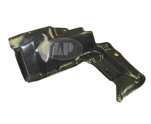 2003-2008 Pontiac Vibe Engine Splash Shield Driver Side A/T , GM1228103. Angle view for visual reference.