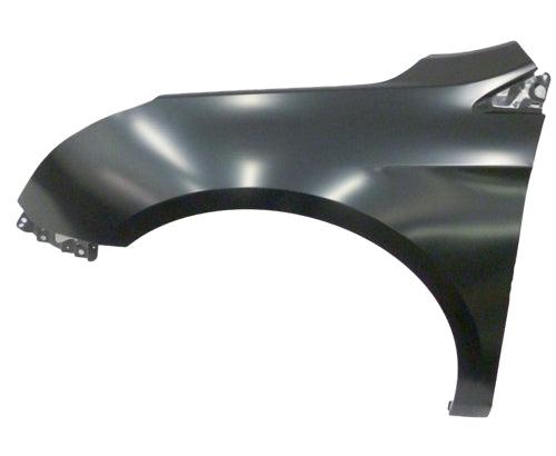 2013-2017 Cadillac XTS Front Driver Side Fender , GM1240379. Side view of the replacement part.