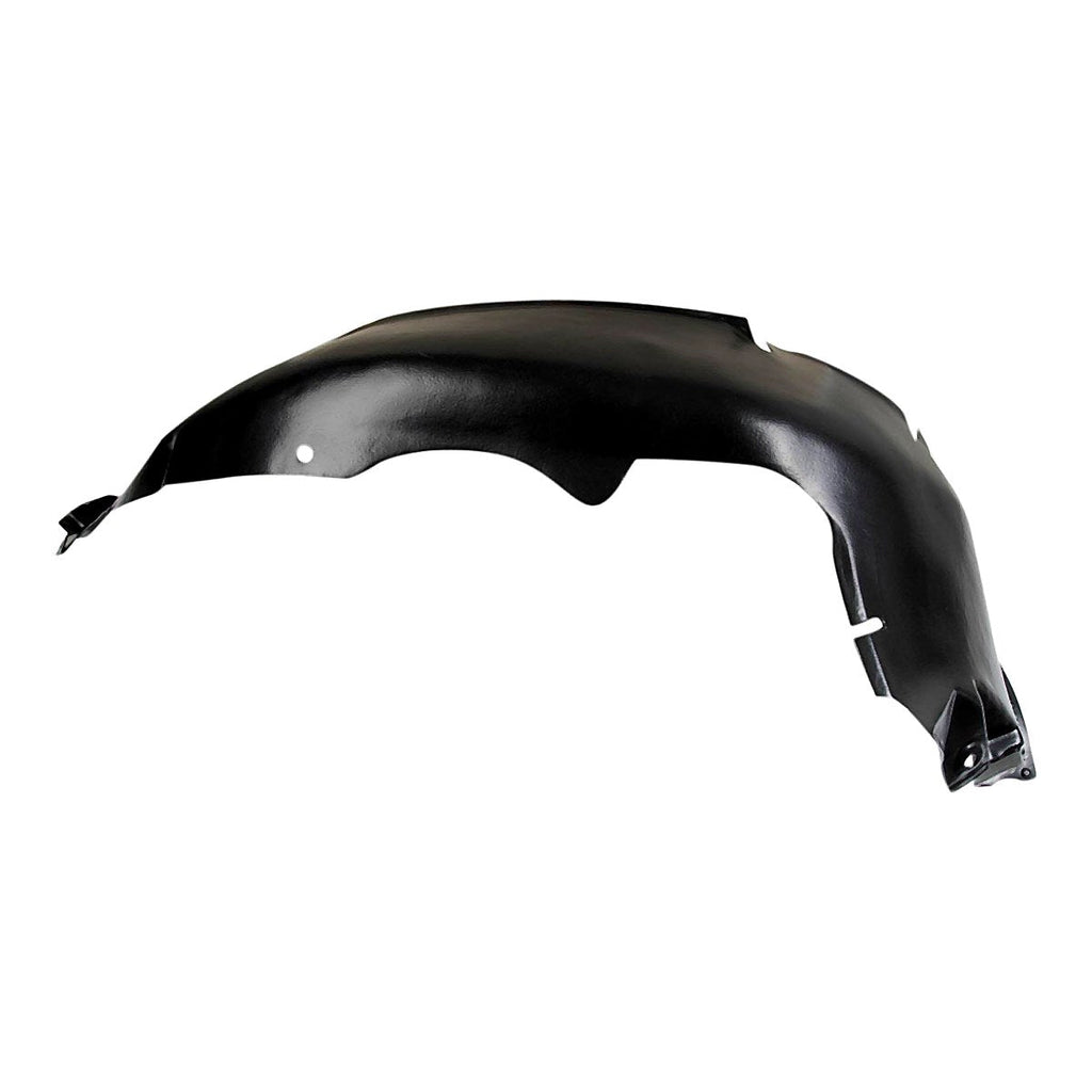 2004-2006 Chevrolet Aveo Sedan Front Driver Side Fender Liner, gm1248162. Front view.