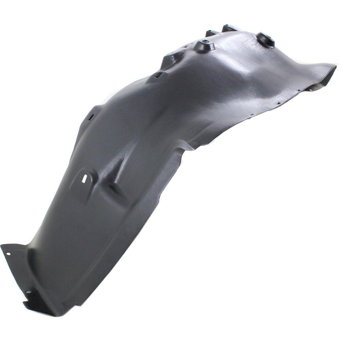 2011-2014 Chevrolet Silverado 2500 Fender Liner Front Driver Side , GM1248232. Side view of the replacement part.