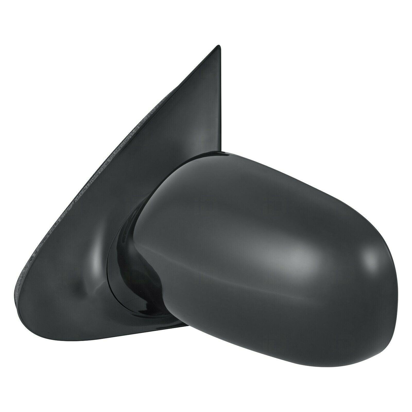 1995-2005 Chevrolet Cavalier Mirror Driver Side Manual , GM1320168. Side view of the replacement part.