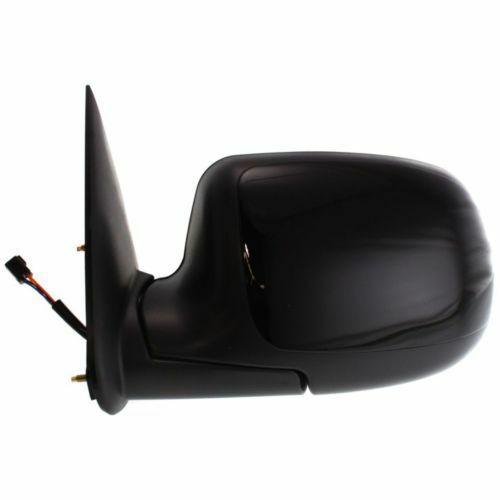 2002 Chevrolet Avalanche Mirror Driver Side Power , GM1320251. Durable and impact-resistant.