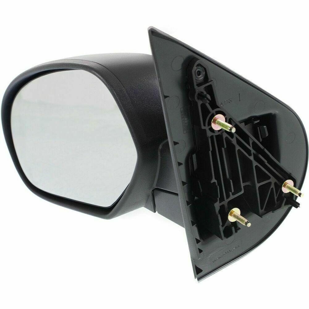 2009-2013 Chevrolet Silverado Hybrid Mirror Driver Side , GM1320332. Side view of the replacement part.