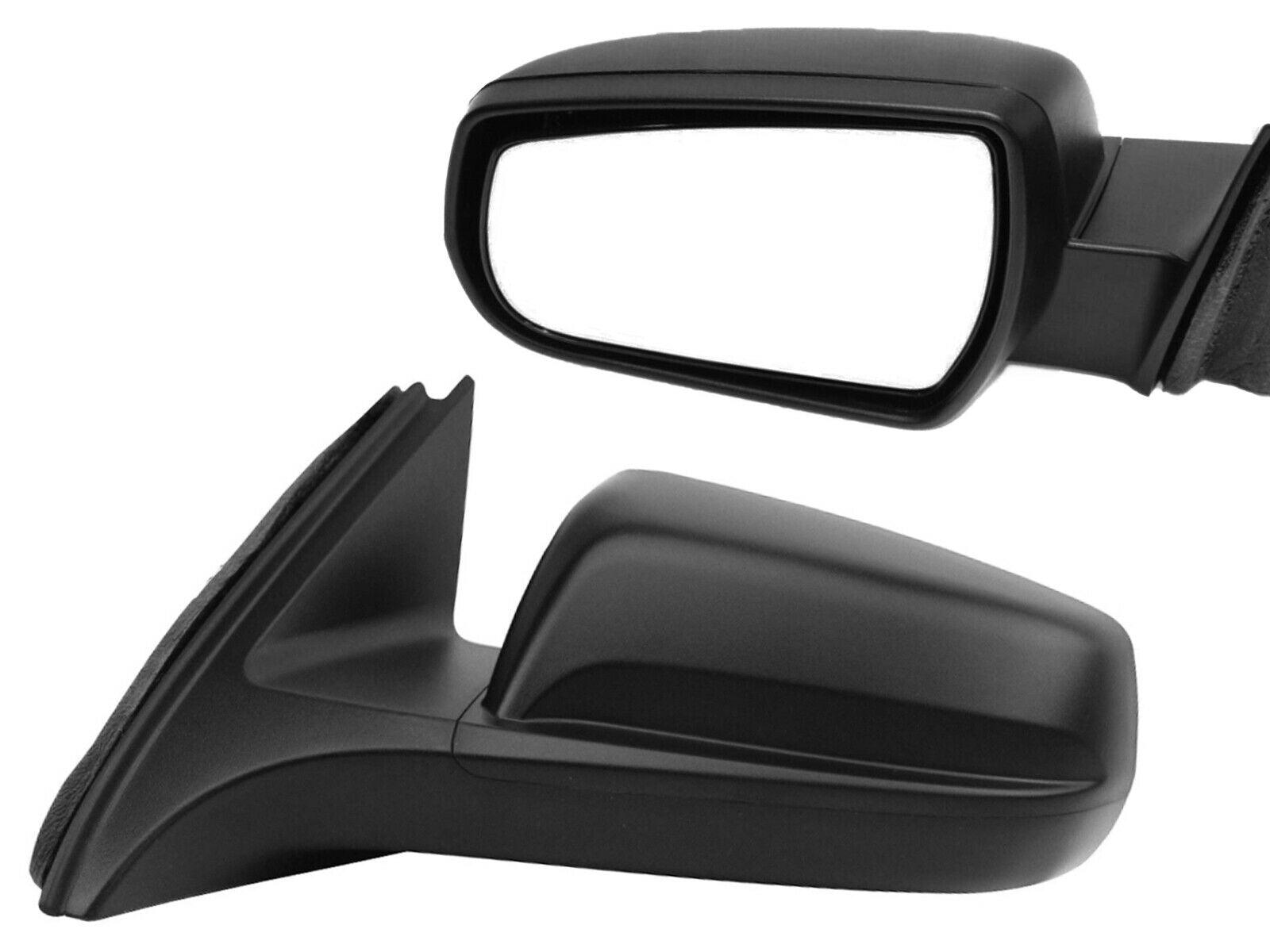 2013-2015 Chevrolet Malibu Mirror Driver Side Power , GM1320465. Side view of the replacement part.