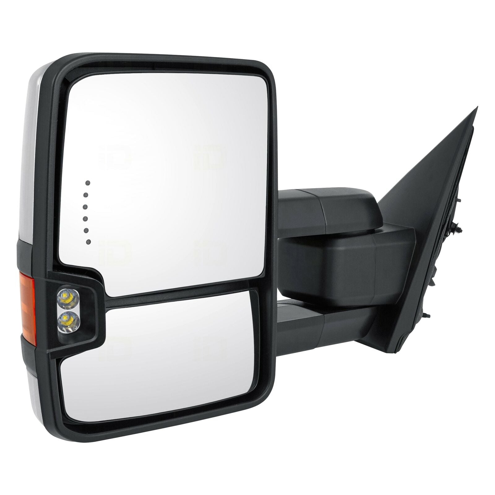 2015-2019 Chevrolet Silverado 3500 Mirror Driver Side Power , GM1320512. OEM-style replacement.