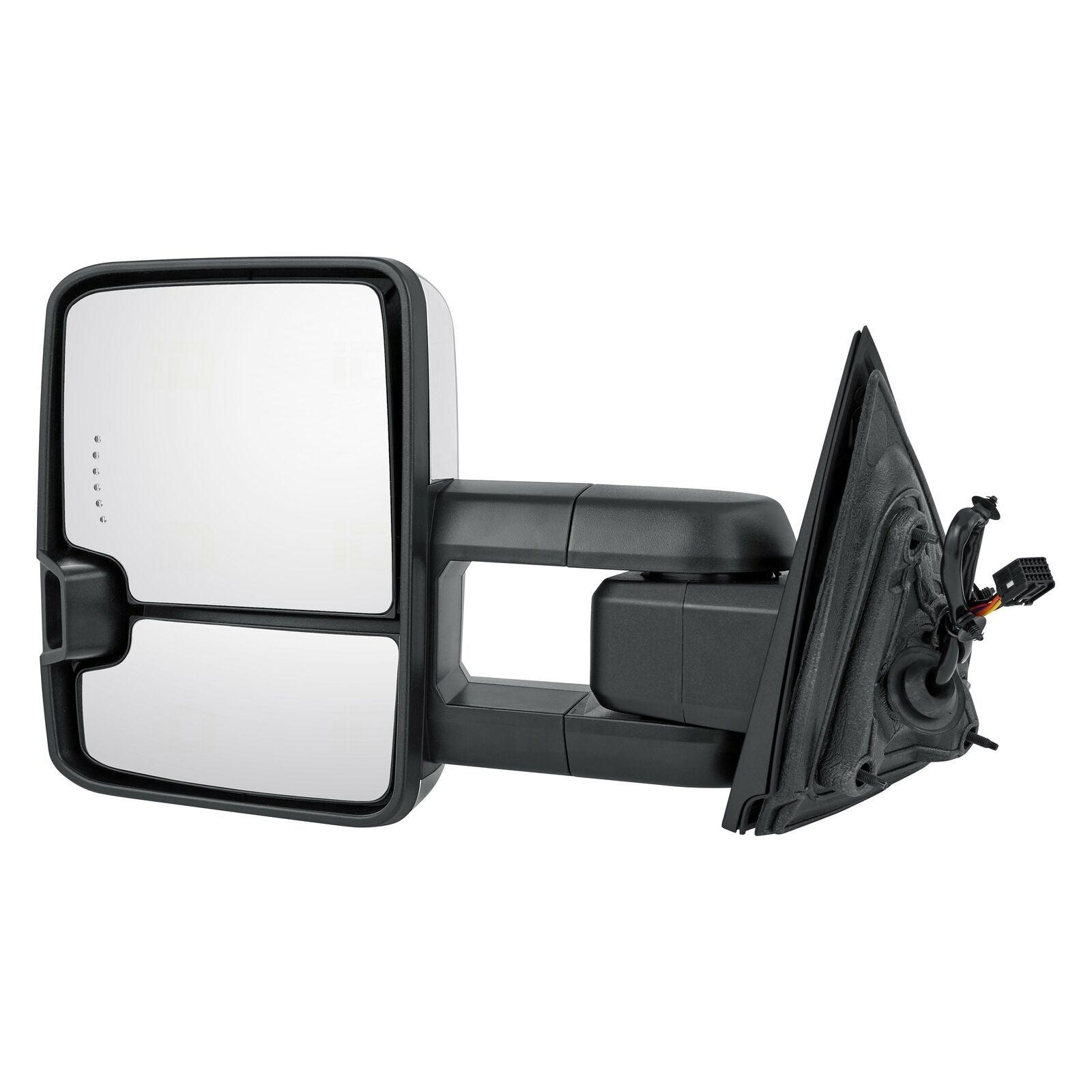 2015-2019 Gmc Sierra 3500 Mirror Driver Side Power , GM1320514. Precision fitment for collision repair.
