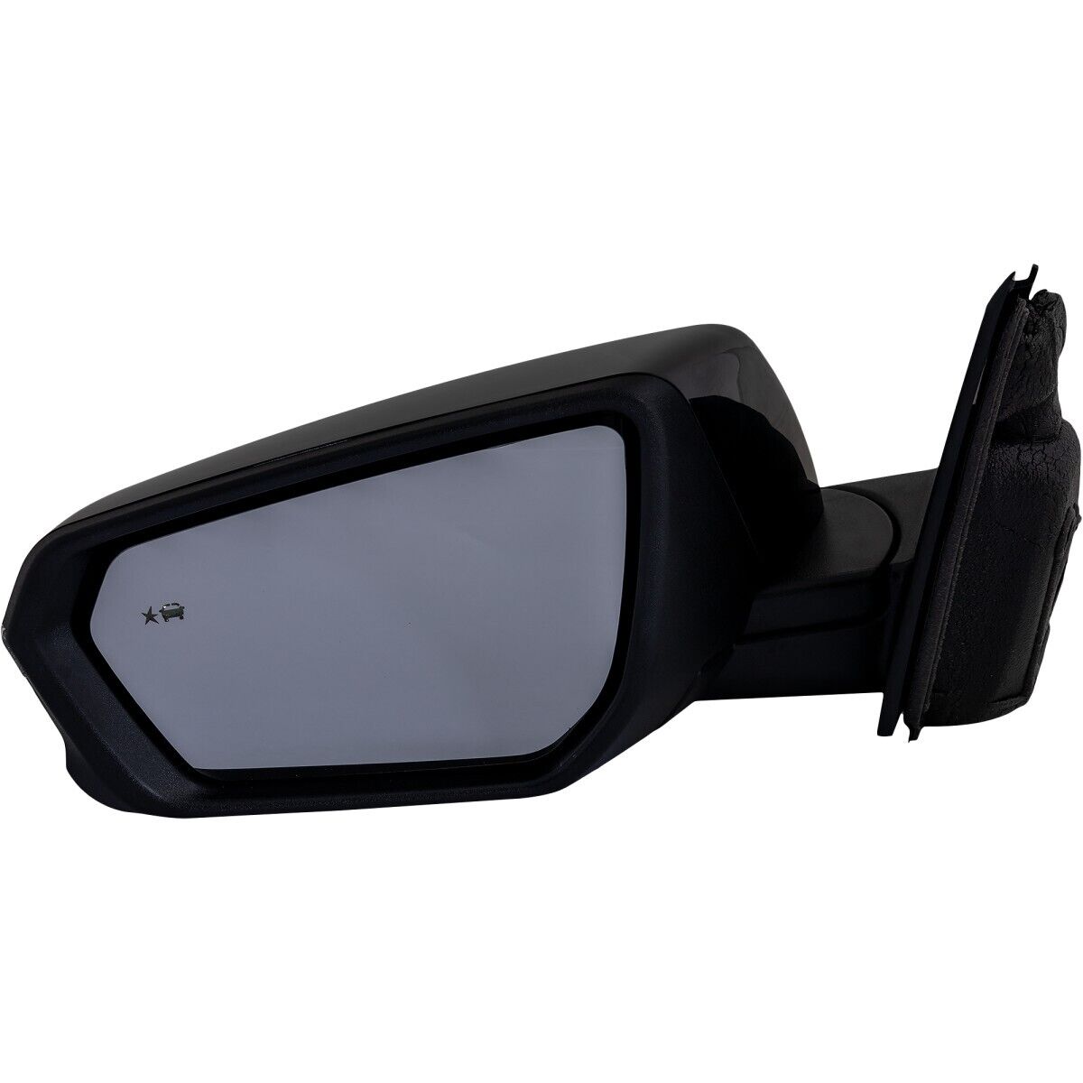 2018-2023 Chevrolet Equinox Mirror Driver Side Power , GM1320594. Side view of the replacement part.