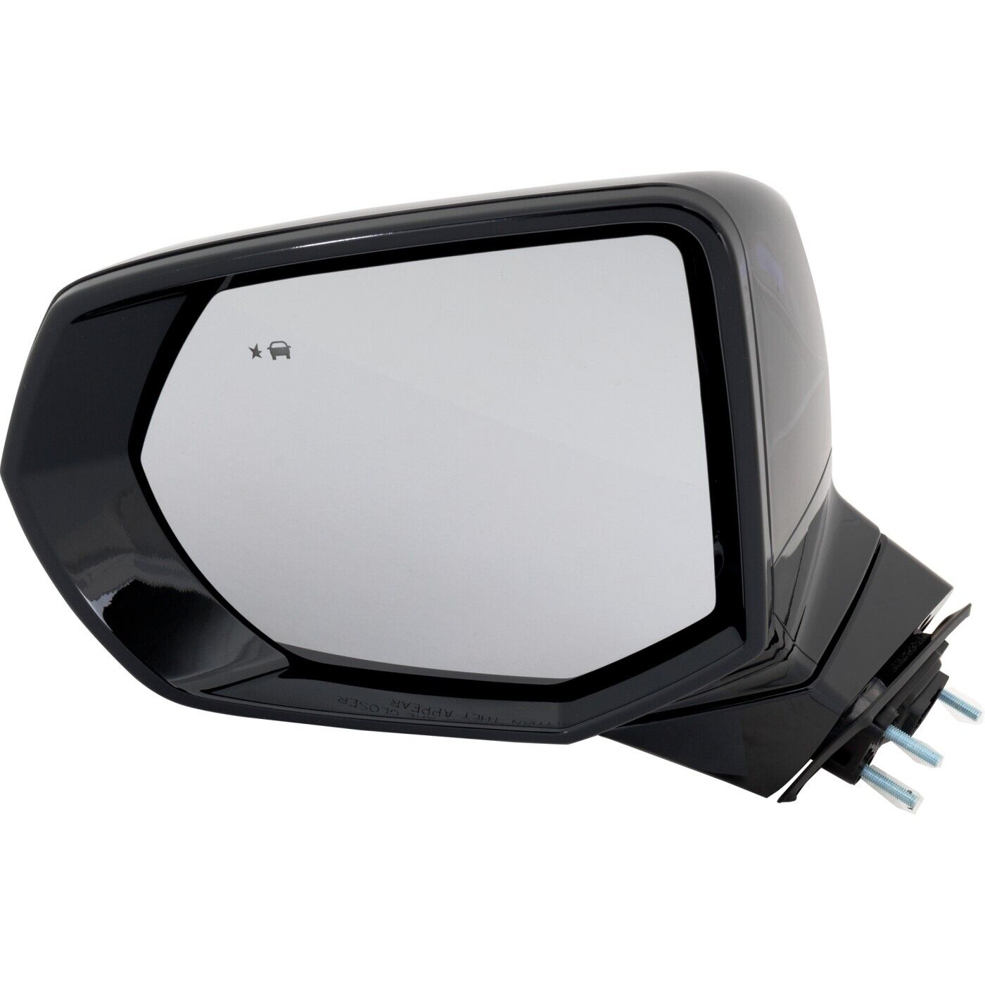 2021-2023 Gmc Yukon XL Denali Mirror Driver Side Power , GM1320657. Side view of the replacement part.