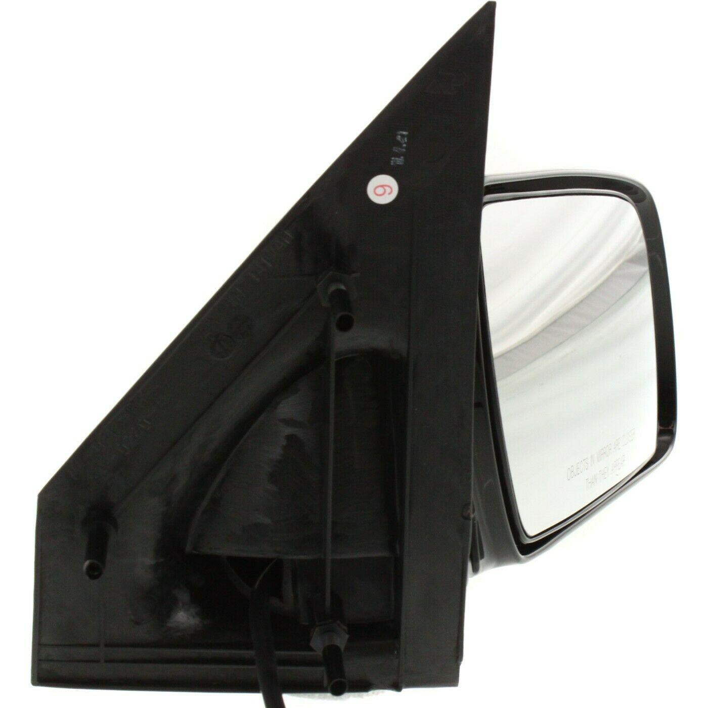 2000-2005 Chevrolet Astro Mirror Passenger Side Power , GM1321232. Side view of the replacement part.