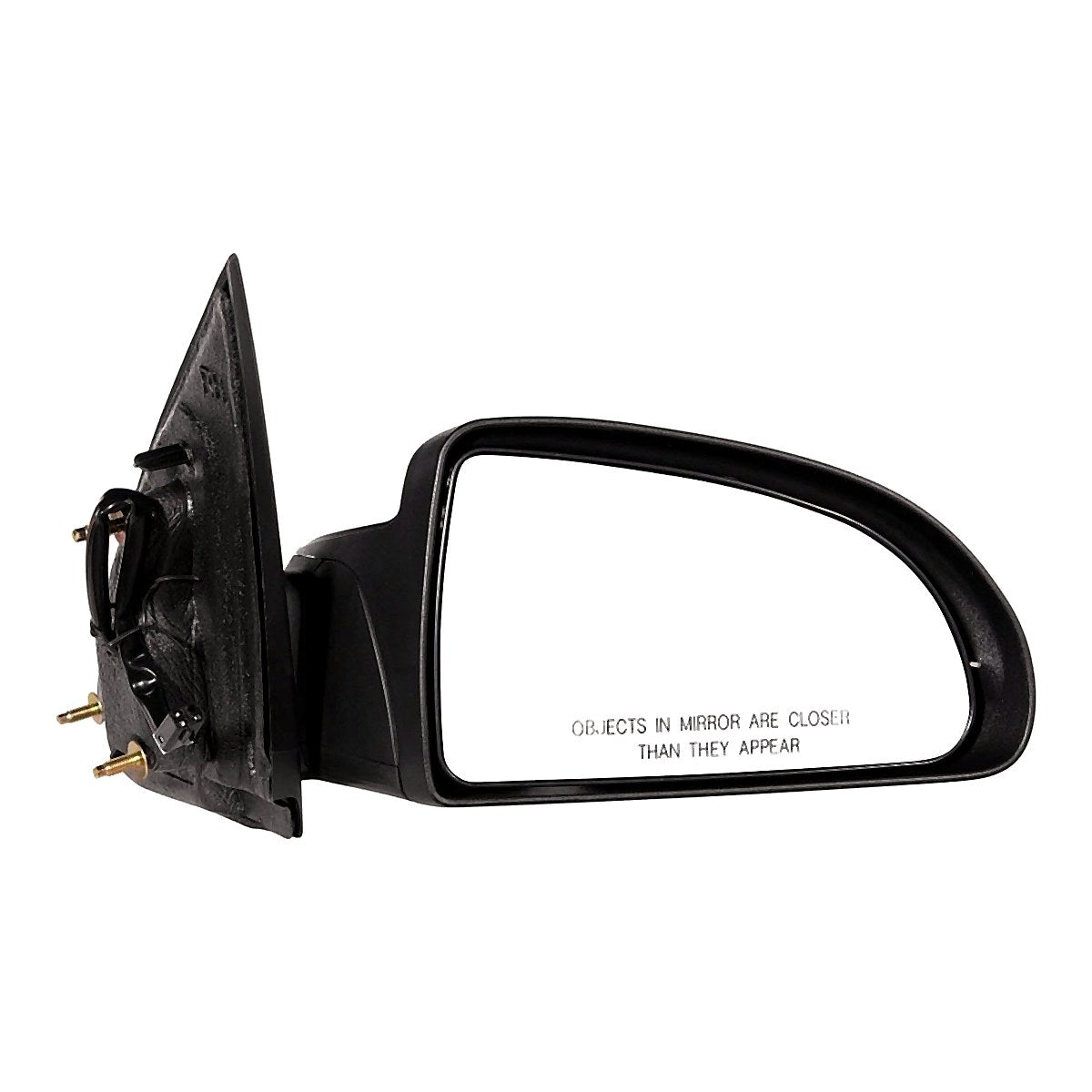 2005-2006 Pontiac G5 Rear Passenger Side Door Mirror, gm1321289. Front view.