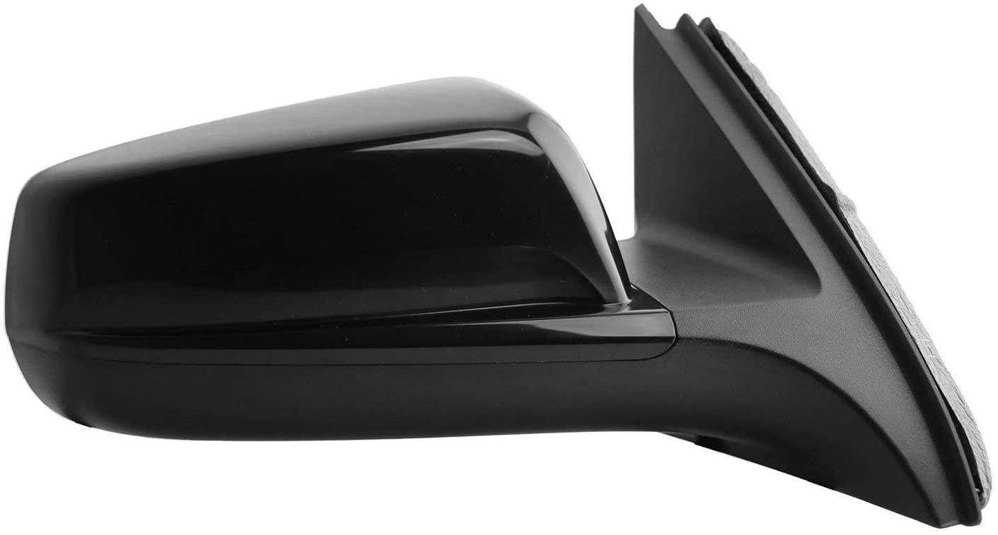 2013-2015 Chevrolet Malibu Mirror Passenger Side Power , GM1321463. Side view of the replacement part.