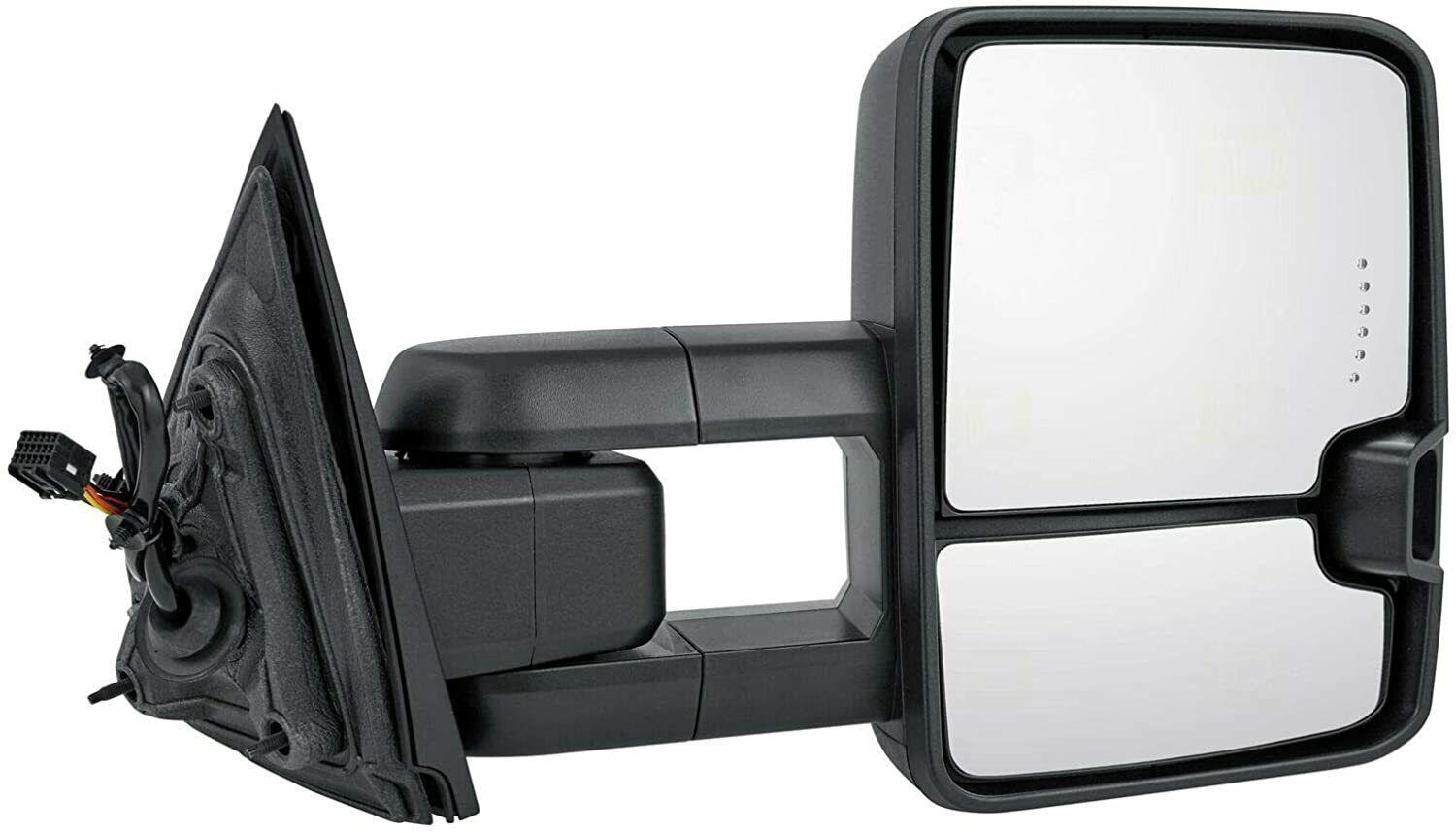 2015-2019 Chevrolet Silverado 3500 Mirror Passenger Side Power , GM1321511. Lightweight yet durable construction.
