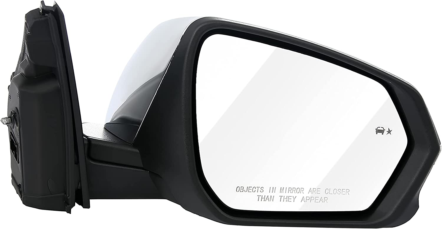 2018-2023 Chevrolet Equinox Mirror Passenger Side Power , GM1321595. Designed for OEM alignment.