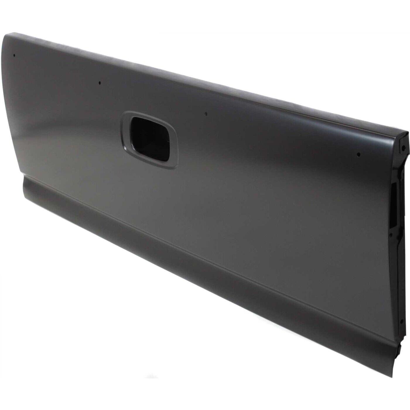 2005-2007 Chevrolet Silverado Hybrid Tailgate Fleetside , GM1900115. Side view of the replacement part.