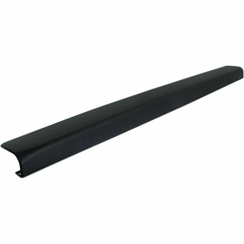 2011-2014 Chevrolet Silverado 2500 Tailgate Upper Moulding Textured 2500/3501 , GM1904105. Side view of the replacement part.
