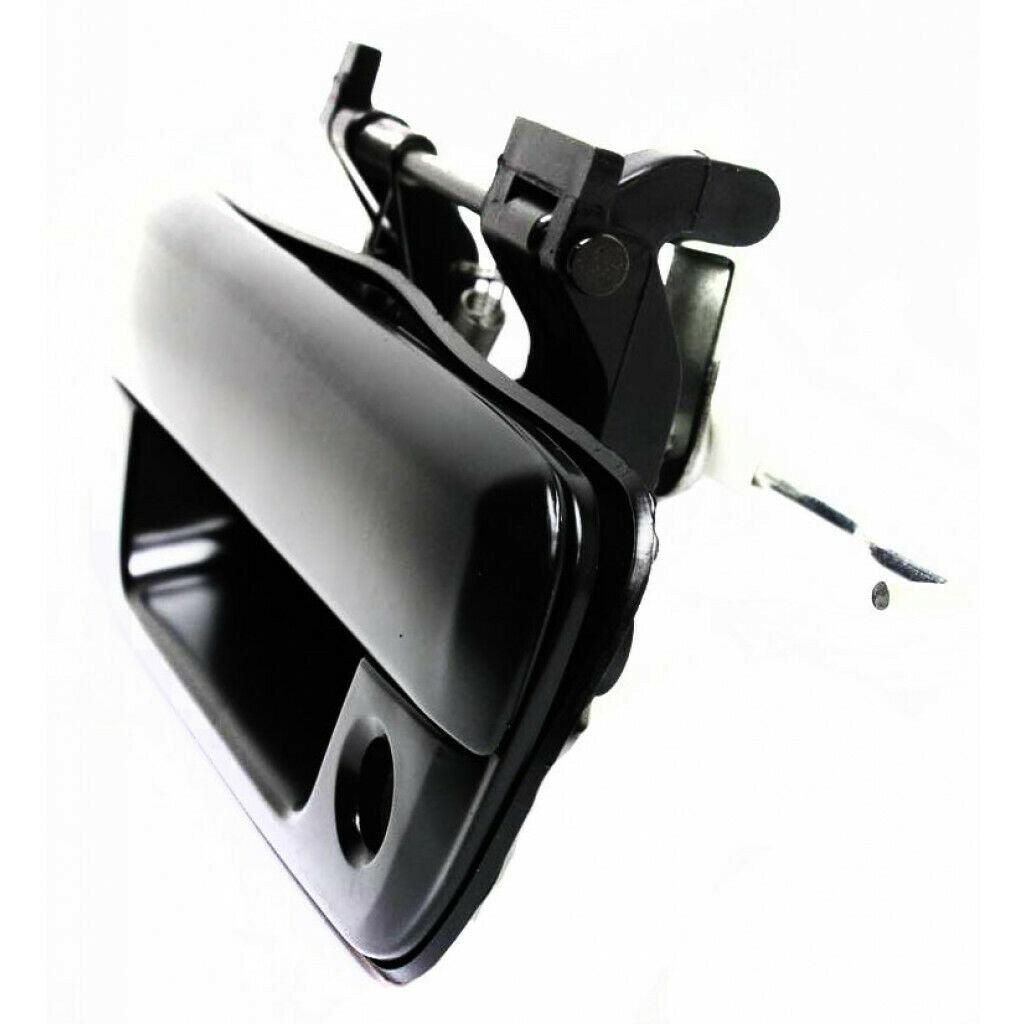 2004-2012 Gmc Canyon Tailgate Handle Black With Key Hole , GM1915118. OEM-style replacement.
