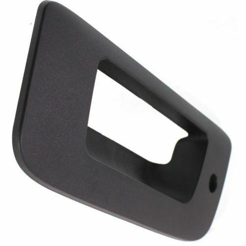 2011-2014 Gmc Denali 3500 Tailgate Handle Outer Bezel , GM1916106. Side view of the replacement part.