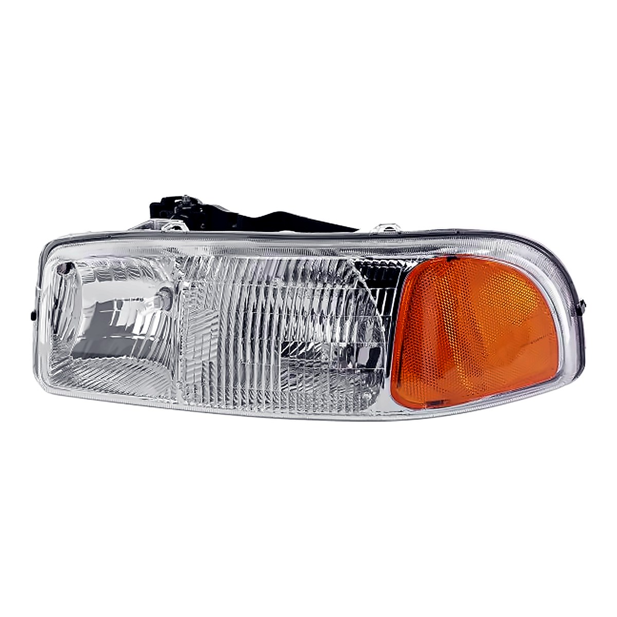 2000-2006 GMC Yukon Driver Side Head Lamp, gm2502188. Front view.